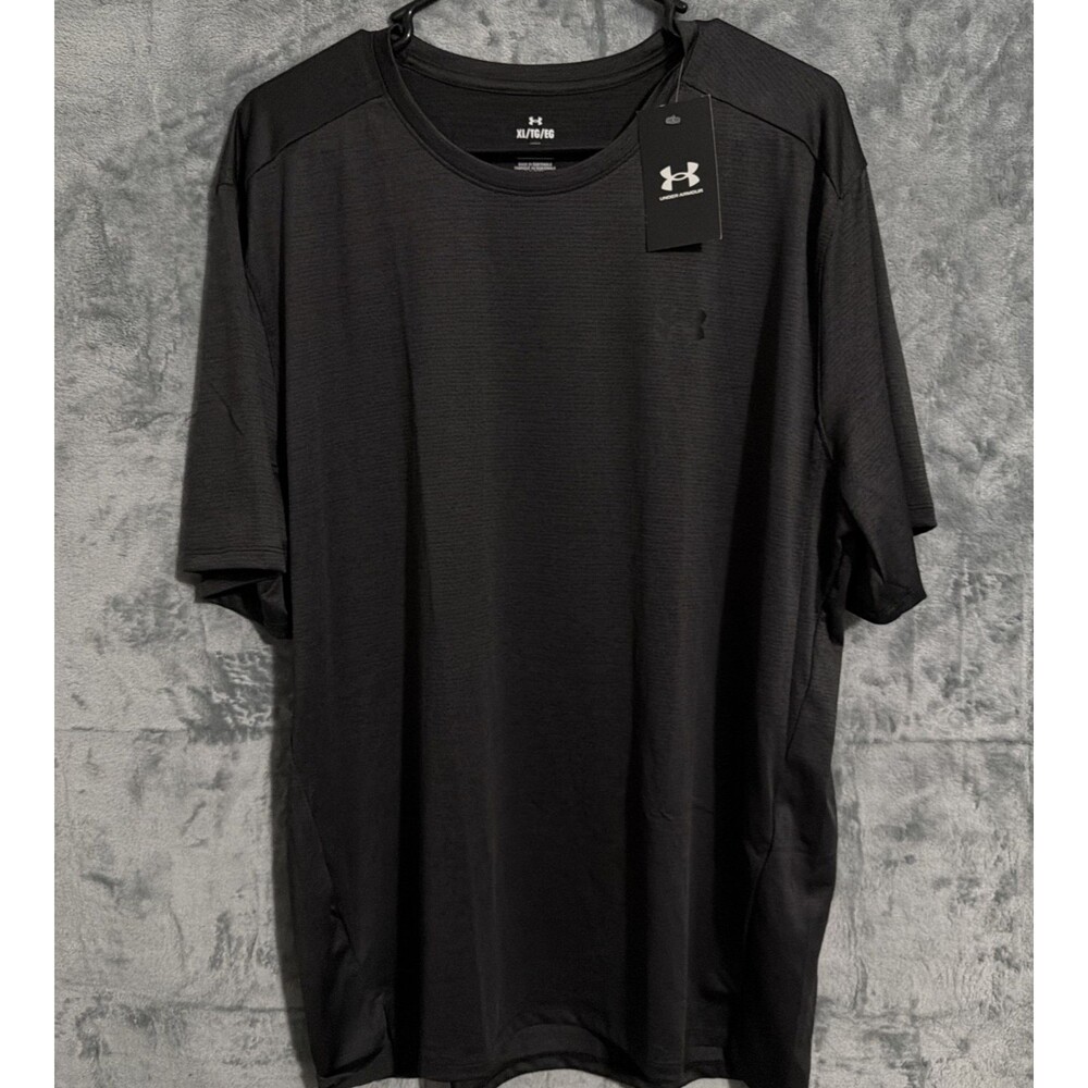 Brand New Under Armour Tech Vent SS Men's XL Black T-Shirt NWT UA Tech 2025
